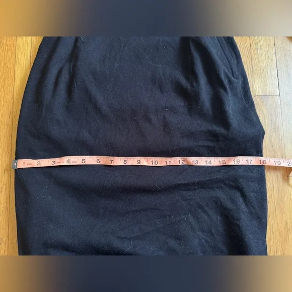 80s Vintage Long Sleeve Gothic Jewel-Trimmed Mini Dress Sz Sm - Picture 6 of 9